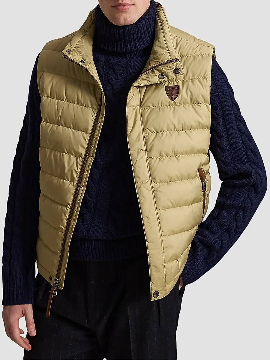 Polo Ralph Lauren Men's Mayhew Matte Down Vest | Thumbnail 4 Polo Ralph Lauren Men's Mayhew Matte Down Vest | Thumbnail 4