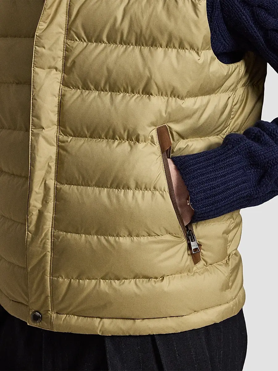 Polo Ralph Lauren Men's Mayhew Matte Down Vest | Thumbnail 6 Polo Ralph Lauren Men's Mayhew Matte Down Vest | Thumbnail 6