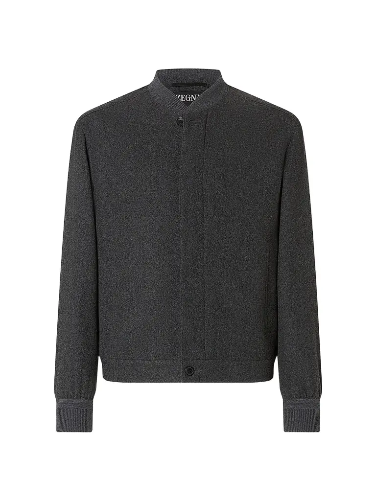Zegna Men's Oasi Cashmere Elements Bomber Jacket
