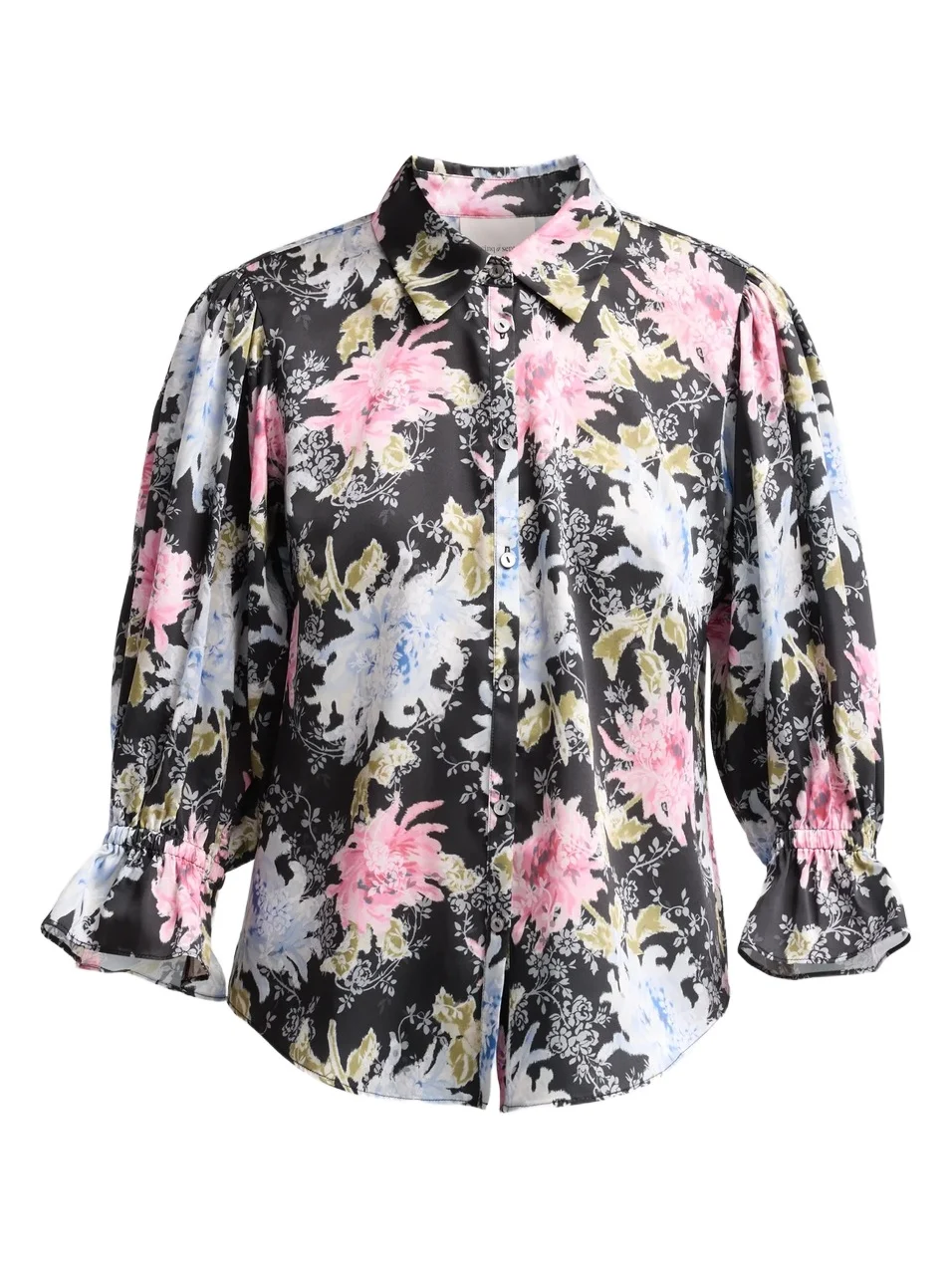 Women's Fiona Dahlia Print Top