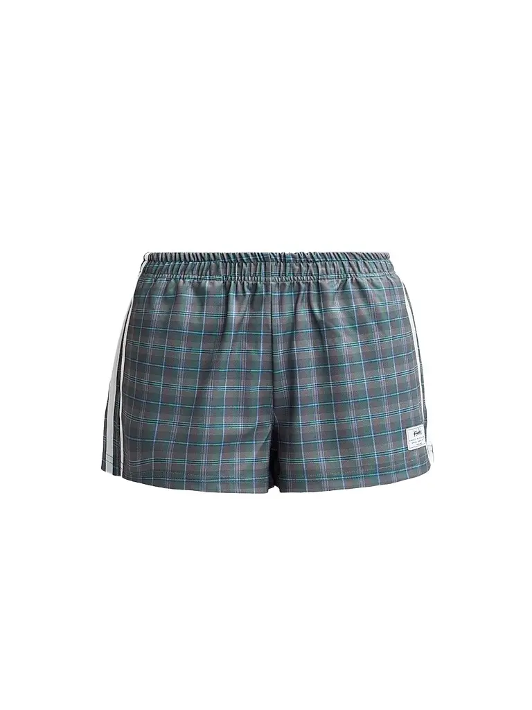 Ksubi Women's Derby Hunter Plaid Shorts