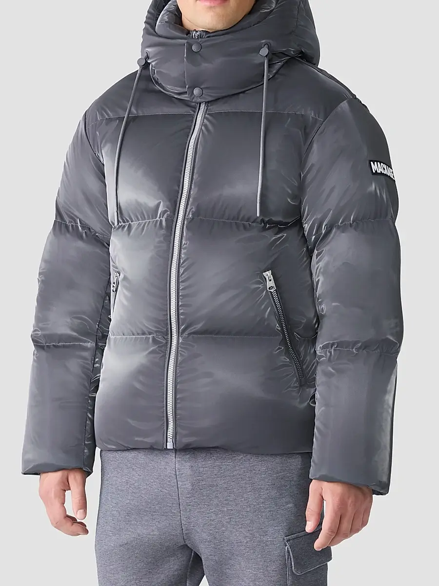 Mackage Men's Kent High-Gloss Hooded Down Jacket | Thumbnail 4 Mackage Men's Kent High-Gloss Hooded Down Jacket | Thumbnail 4