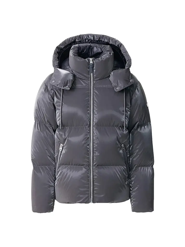 Mackage Men's Kent High-Gloss Hooded Down Jacket