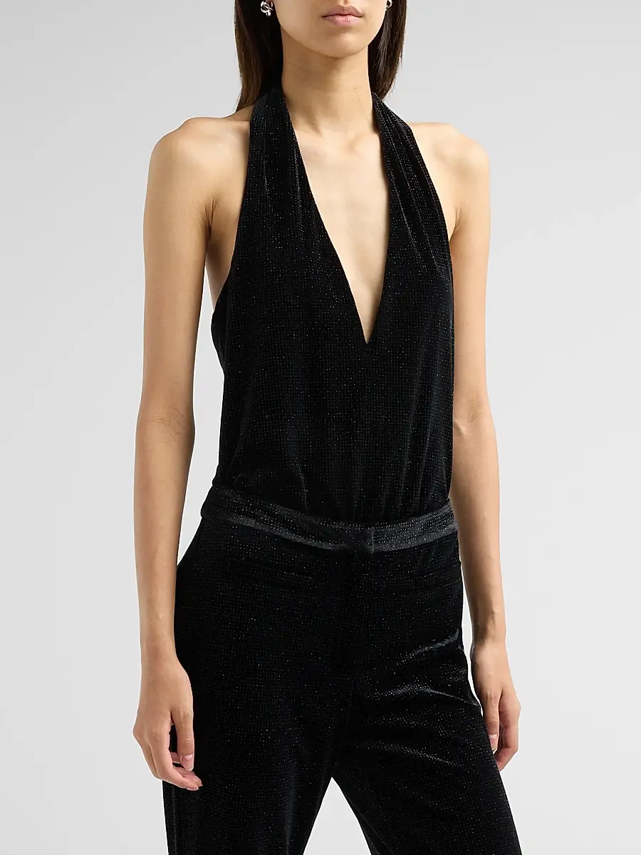 Ramy Brook Women's Zia Embellished Bodysuit | Thumbnail 4 Ramy Brook Women's Zia Embellished Bodysuit | Thumbnail 4