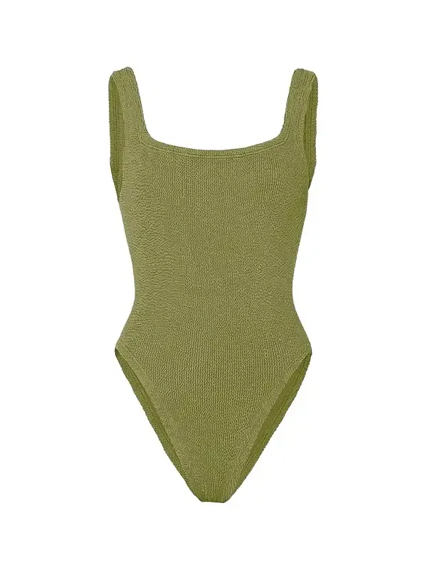 Women's Squareneck One-Piece Swimsuit