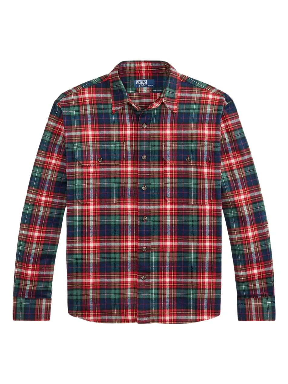 Polo Ralph Lauren Men's Classic-Fit Plaid Flannel Workshirt