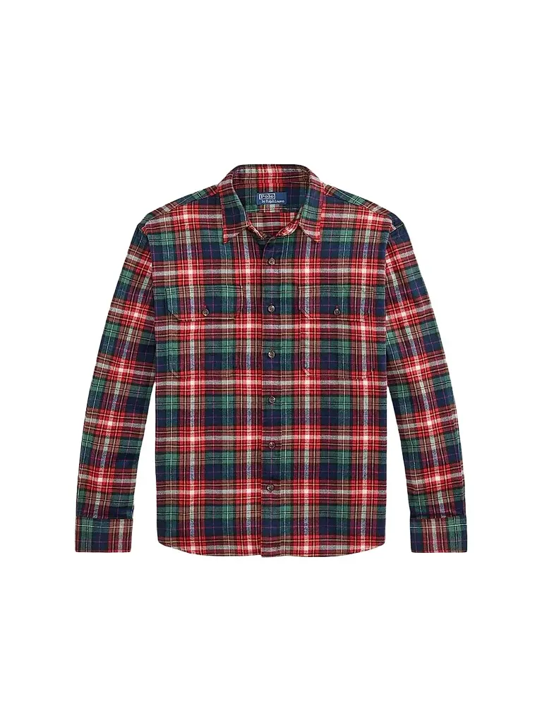 Polo Ralph Lauren Men's Classic-Fit Plaid Flannel Workshirt