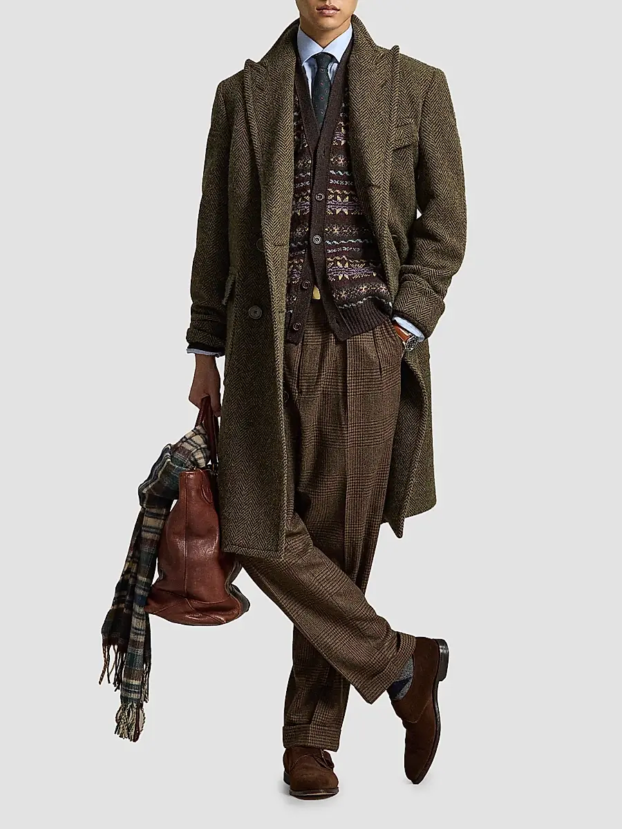 Polo Ralph Lauren Men's Fair Isle-Style Wool Cardigan | Thumbnail 2 Polo Ralph Lauren Men's Fair Isle-Style Wool Cardigan | Thumbnail 2