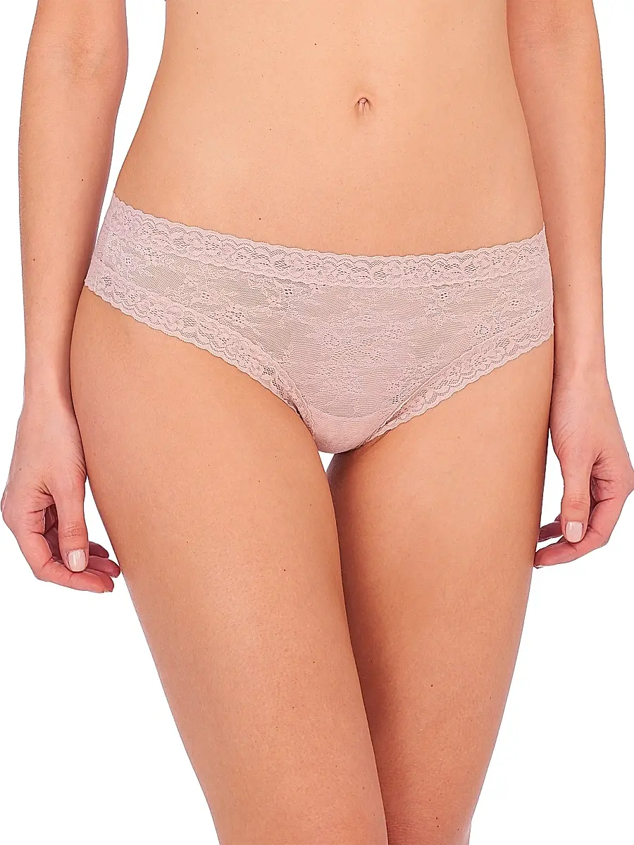 Natori Women's Escape Lace Front Thong 2-Pack | Thumbnail 2 Natori Women's Escape Lace Front Thong 2-Pack | Thumbnail 2