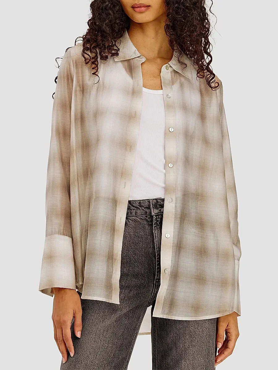 RAILS Women's Bishop Shadow-Plaid Shirt | Thumbnail 6
