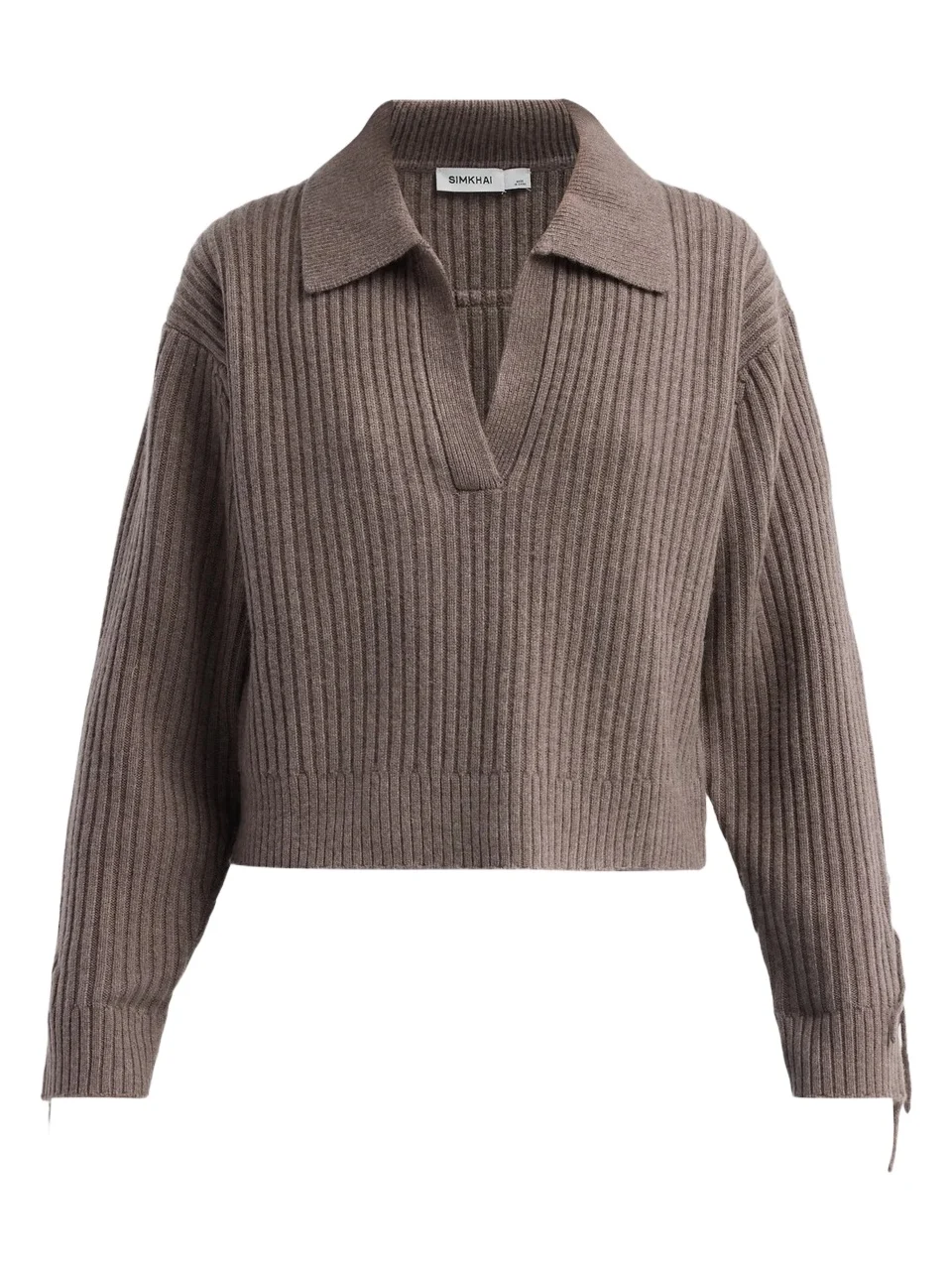 Women's Natalia Rib-Knit Fringe Sweater
