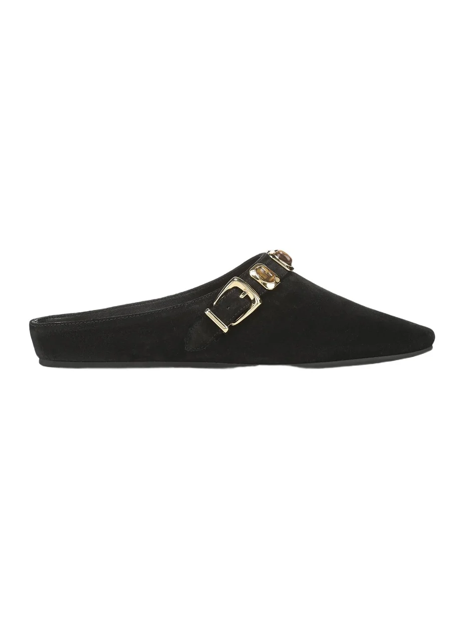 Veronica Beard Women's Narcisa Suede Mule Clogs