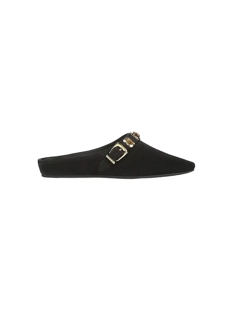 Veronica Beard Women's Narcisa Suede Mule Clogs