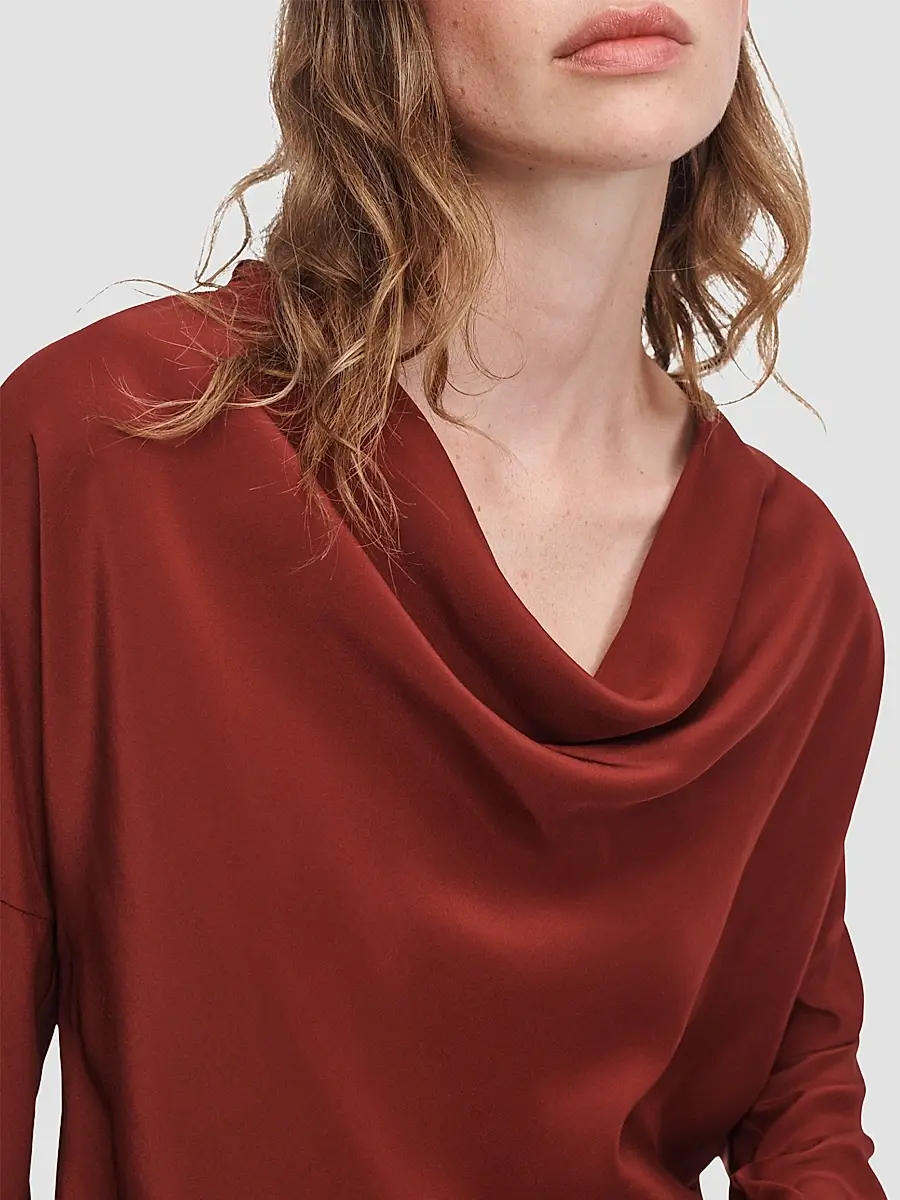 rag & bone Women's Vinnie Silk Blouse | Thumbnail 5 rag & bone Women's Vinnie Silk Blouse | Thumbnail 5
