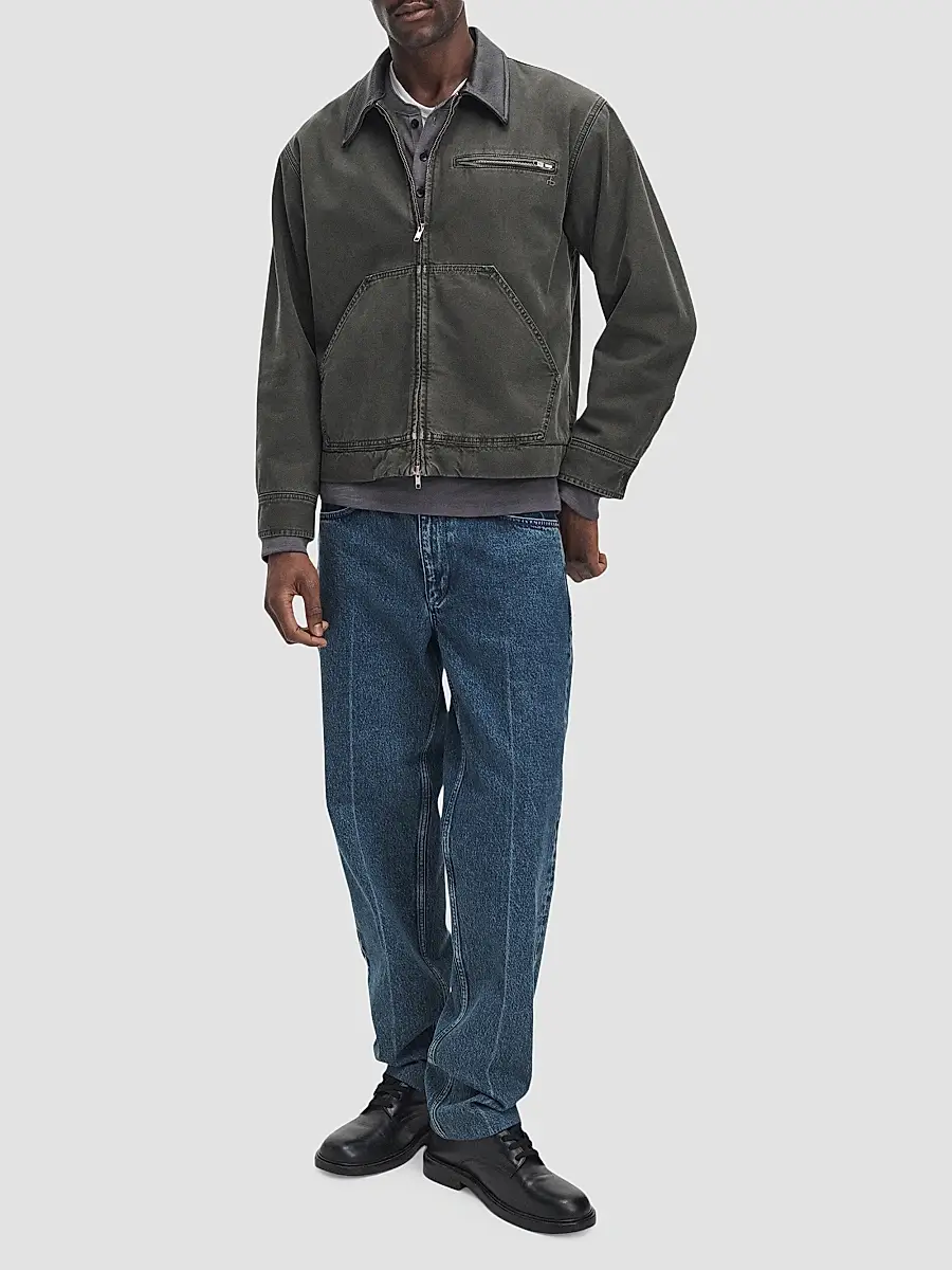 rag & bone Men's Denim Workwear Jacket | Thumbnail 2 rag & bone Men's Denim Workwear Jacket | Thumbnail 2