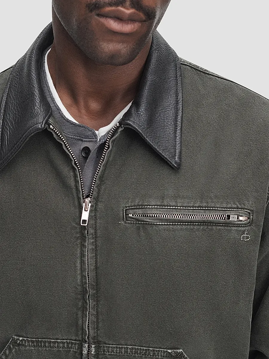rag & bone Men's Denim Workwear Jacket | Thumbnail 4 rag & bone Men's Denim Workwear Jacket | Thumbnail 4