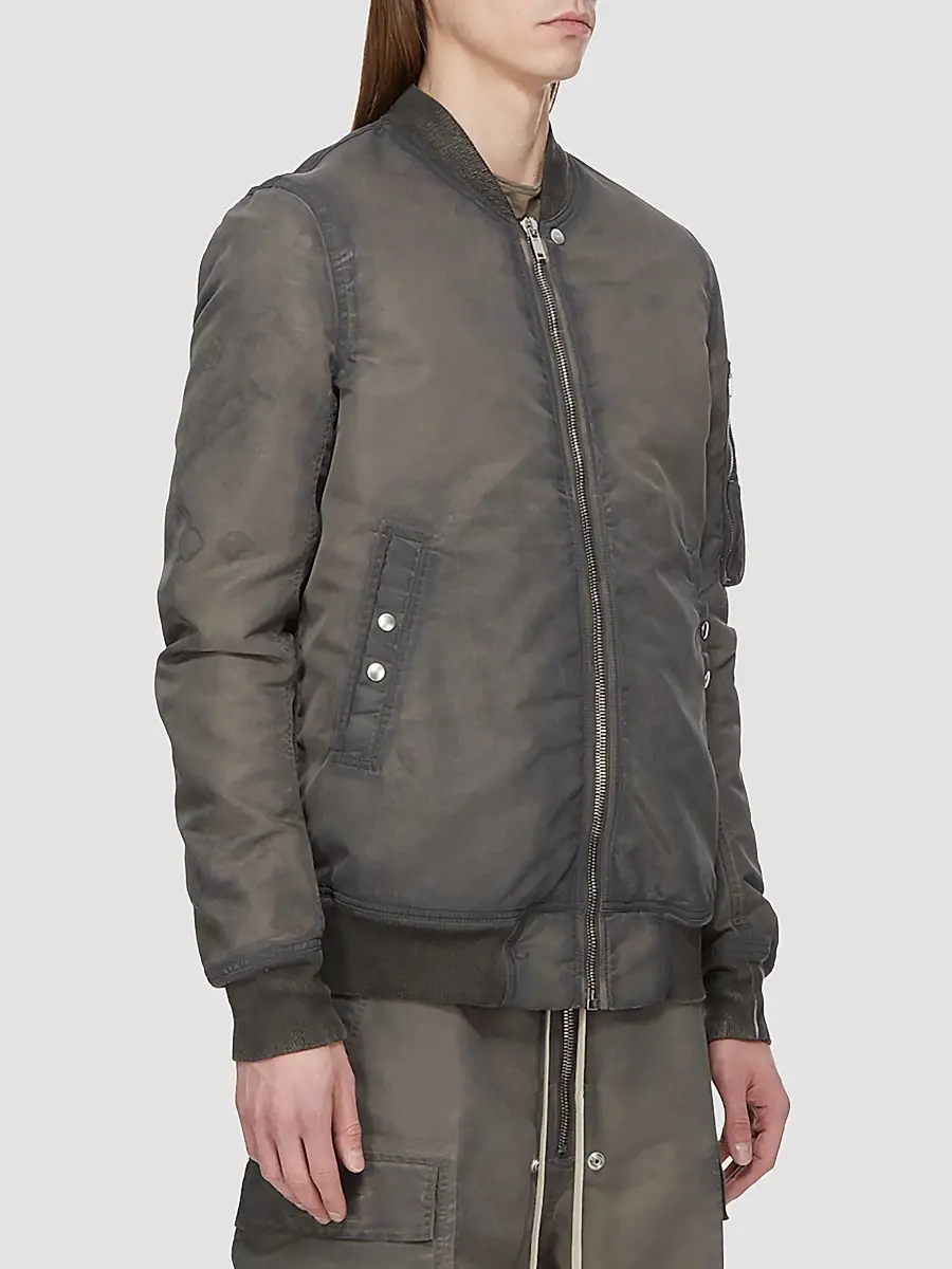 DRKSHDW by Rick Owens Men's Imbottito Bomber Jacket | Thumbnail 4 DRKSHDW by Rick Owens Men's Imbottito Bomber Jacket | Thumbnail 4