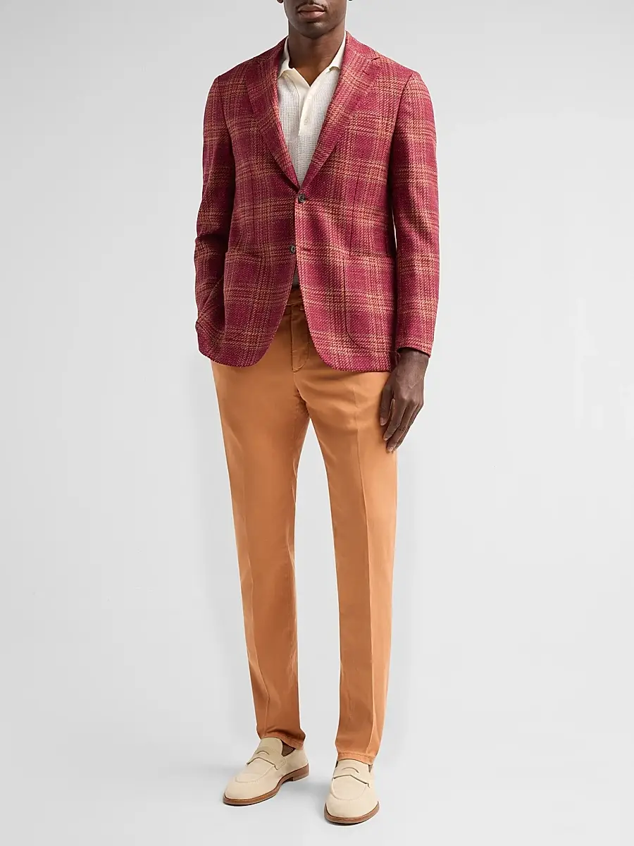 Sartorio Napoli Men's Plaid Sport Coat | Thumbnail 2 Sartorio Napoli Men's Plaid Sport Coat | Thumbnail 2