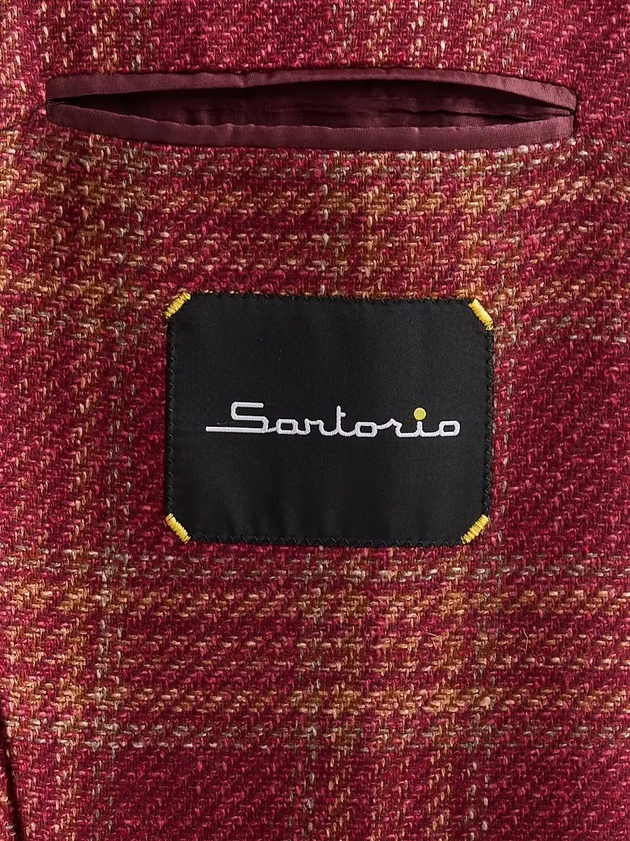 Sartorio Napoli Men's Plaid Sport Coat | Thumbnail 6 Sartorio Napoli Men's Plaid Sport Coat | Thumbnail 6