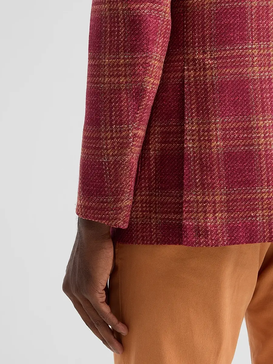 Sartorio Napoli Men's Plaid Sport Coat | Thumbnail 8 Sartorio Napoli Men's Plaid Sport Coat | Thumbnail 8