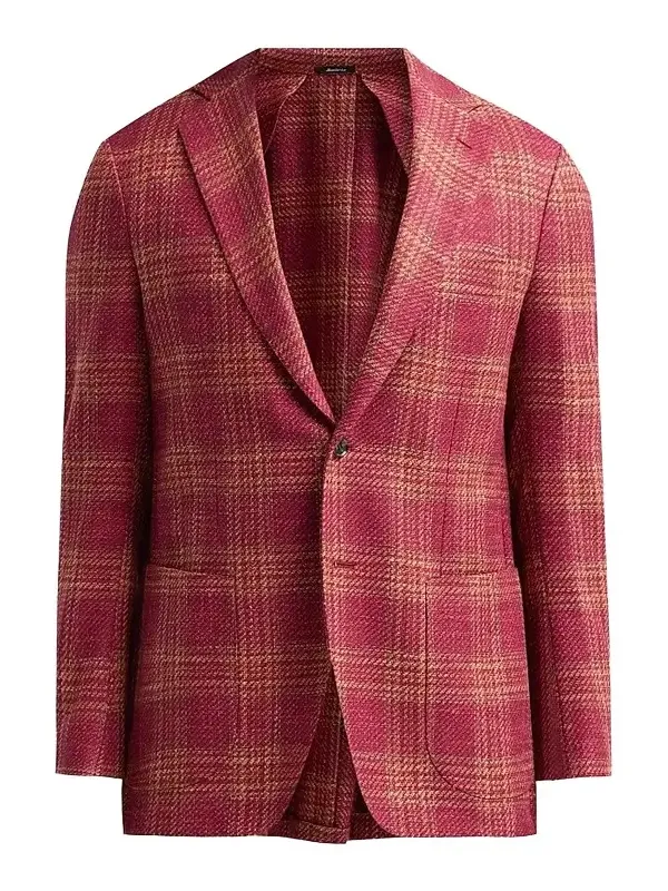 Sartorio Napoli Men's Plaid Sport Coat