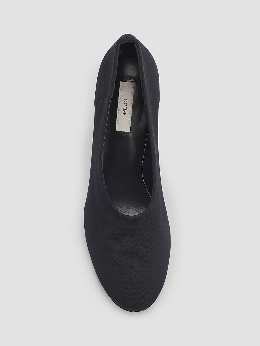TOTEME Women's 85MM Stretch-Cotton Jersey Pumps | Thumbnail 6 TOTEME Women's 85MM Stretch-Cotton Jersey Pumps | Thumbnail 6
