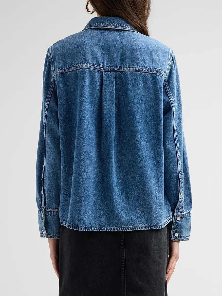 rag & bone Women's Channing Denim Shirt | Thumbnail 3 rag & bone Women's Channing Denim Shirt | Thumbnail 3