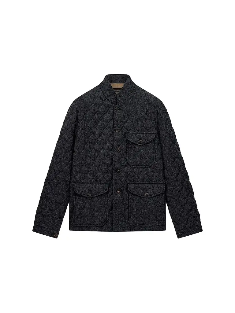 Men's Wool Quilted Jacket