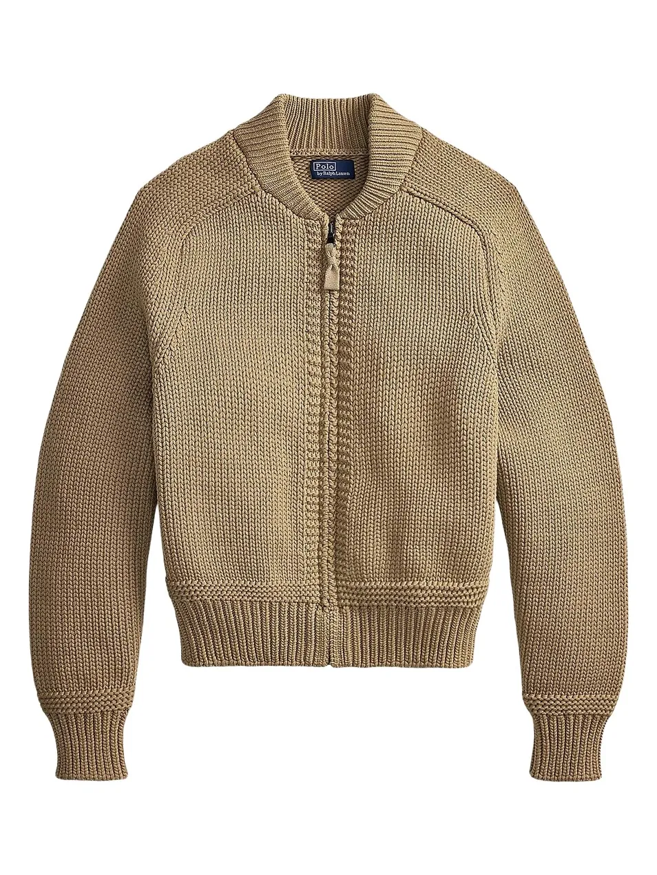 Polo Ralph Lauren Women's Cotton-Blend Full-Zip Sweater
