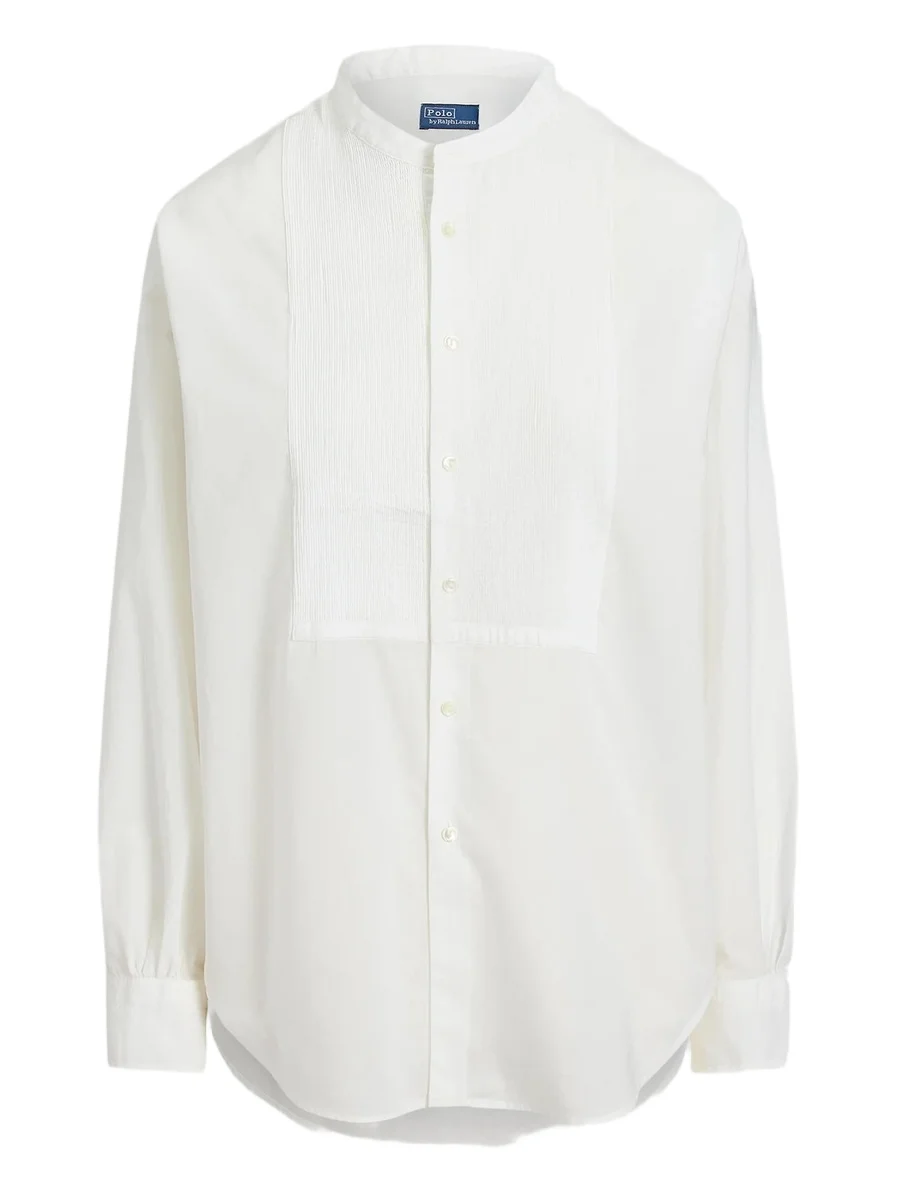 Women's Washed Cotton Tuxedo Shirt Women's Washed Cotton Tuxedo Shirt