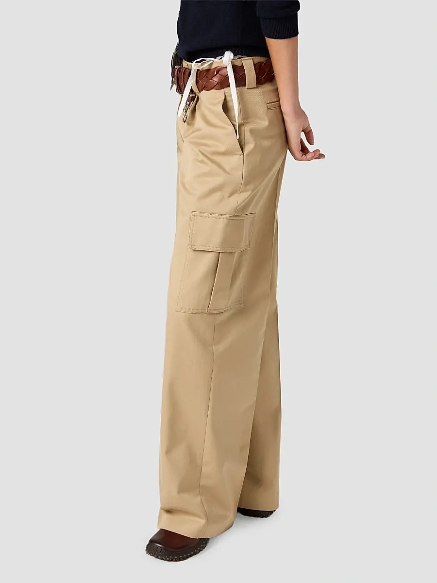 Miu Miu Women's Chino Trousers | Thumbnail 3 Miu Miu Women's Chino Trousers | Thumbnail 3