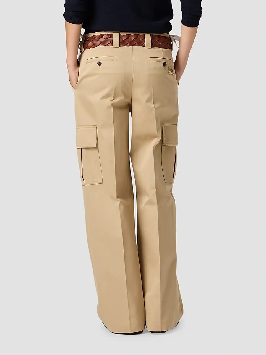 Miu Miu Women's Chino Trousers | Thumbnail 4 Miu Miu Women's Chino Trousers | Thumbnail 4
