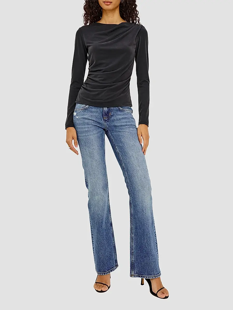 RAILS Women's Issel Draped Long-Sleeve Top | Thumbnail 2 RAILS Women's Issel Draped Long-Sleeve Top | Thumbnail 2