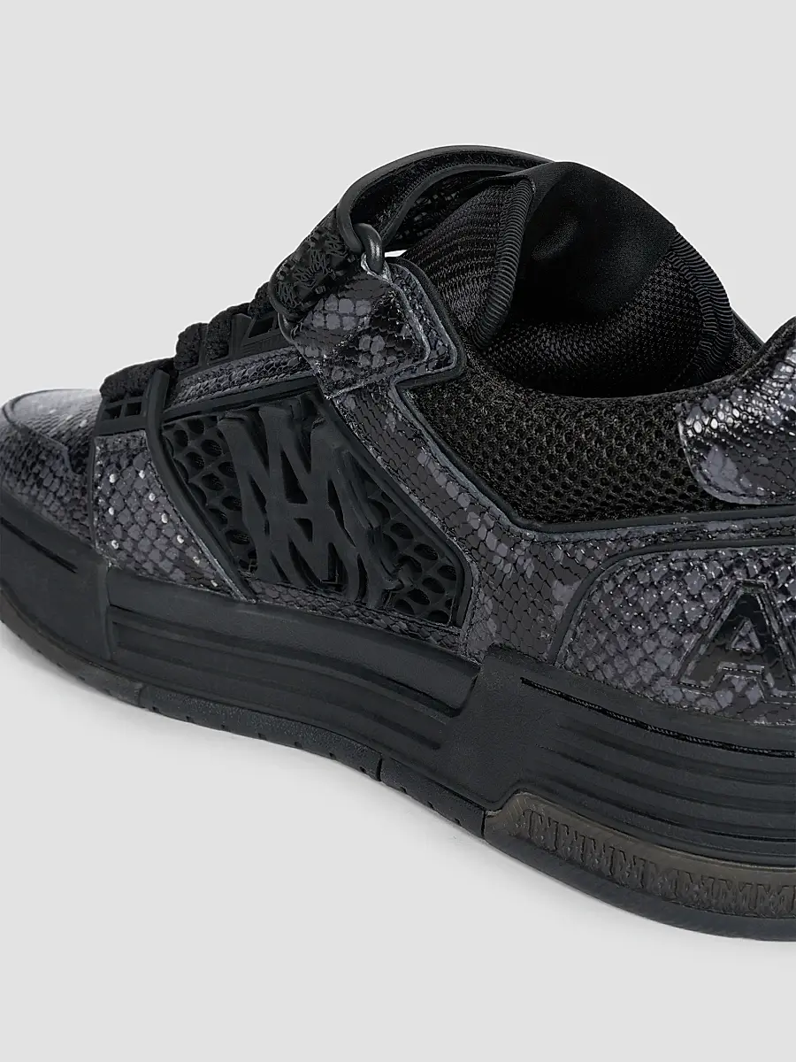 AMIRI Men's Printed Python Skel Low-Top Sneakers | Thumbnail 4 AMIRI Men's Printed Python Skel Low-Top Sneakers | Thumbnail 4