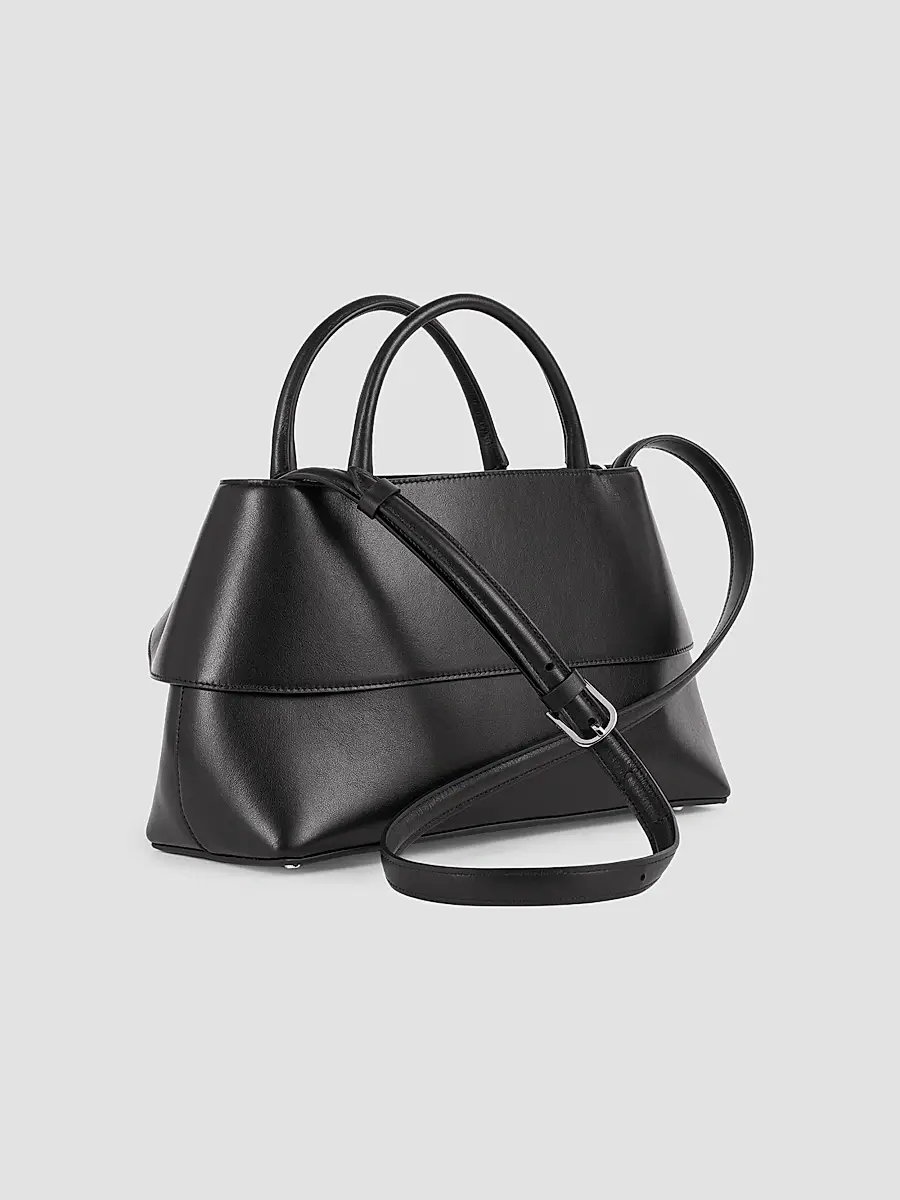TOTEME Women's Small Mercer Leather Tote Bag | Thumbnail 2