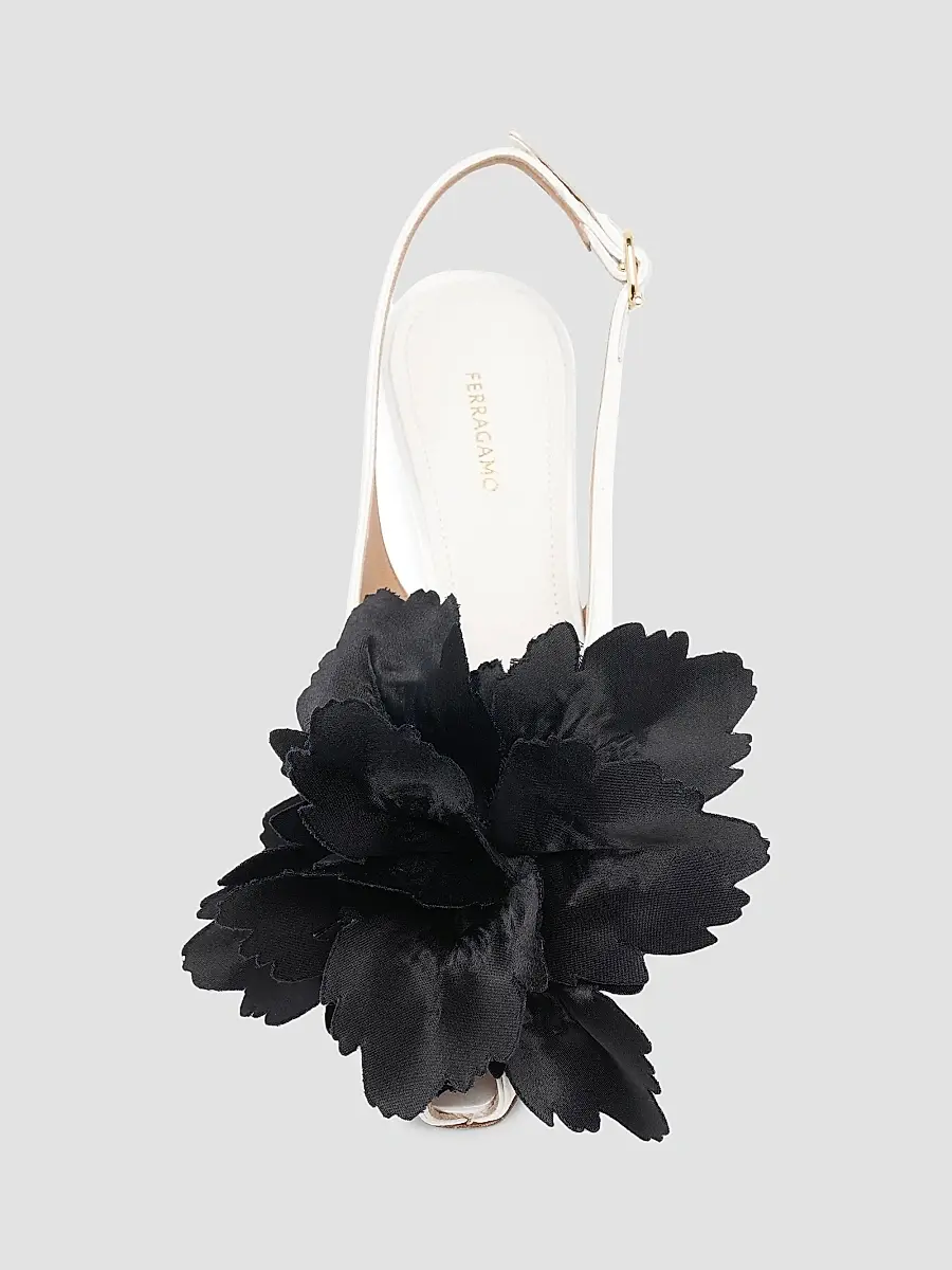 Ferragamo Women's Gema 70MM Floral Sandals | Thumbnail 5 Ferragamo Women's Gema 70MM Floral Sandals | Thumbnail 5