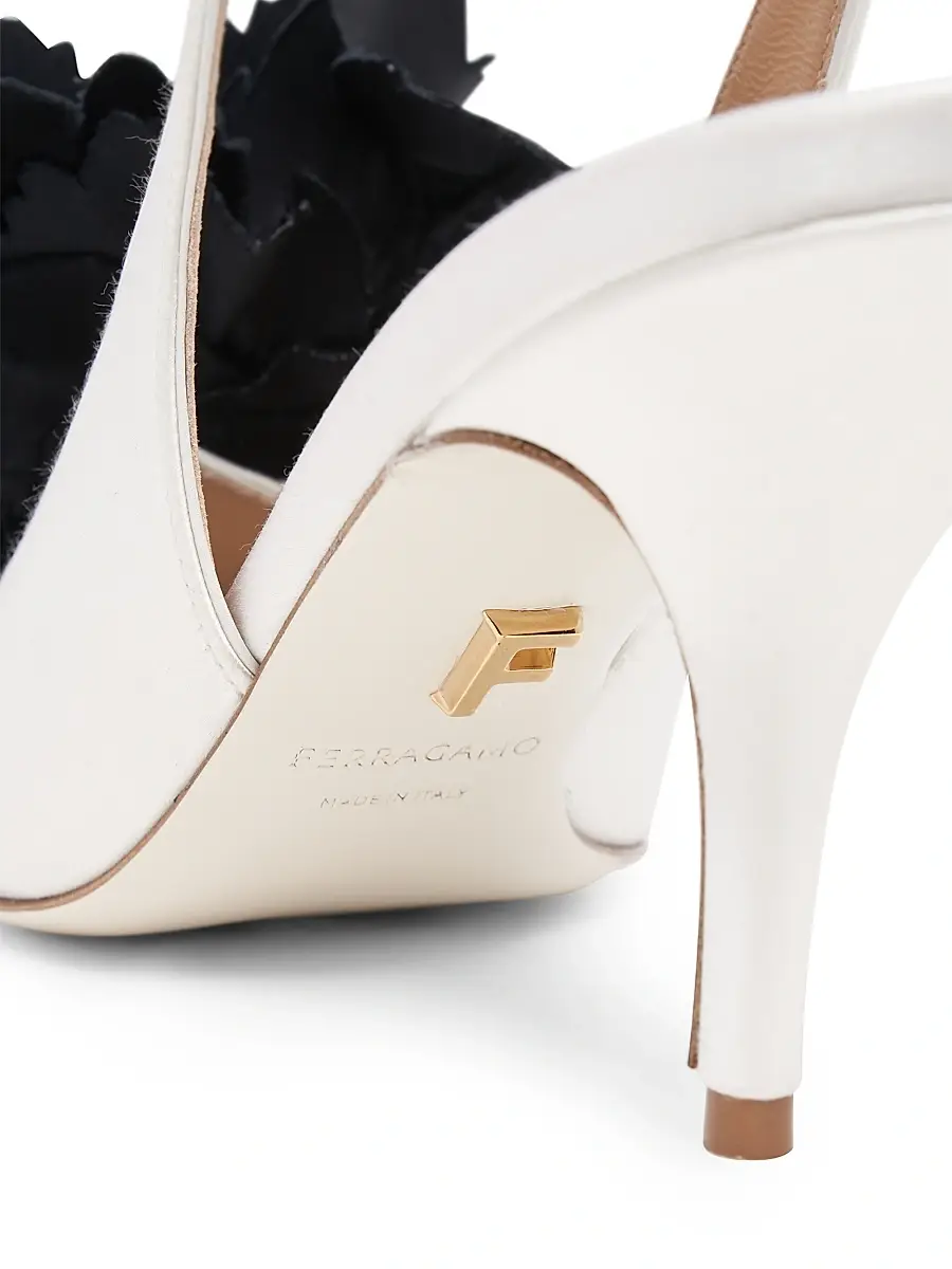 Ferragamo Women's Gema 70MM Floral Sandals | Thumbnail 8 Ferragamo Women's Gema 70MM Floral Sandals | Thumbnail 8