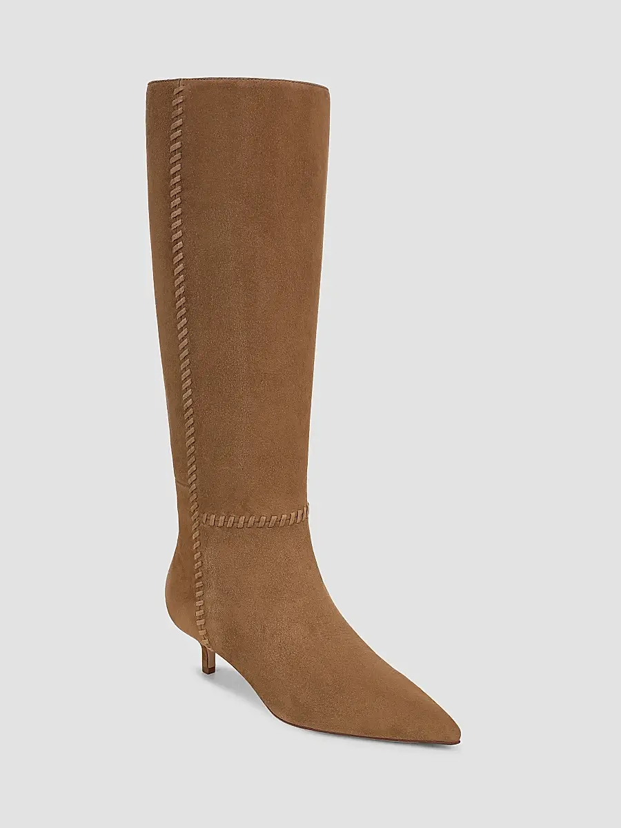 Veronica Beard Women's Lisa 45MM Suede Boots | Thumbnail 2 Veronica Beard Women's Lisa 45MM Suede Boots | Thumbnail 2