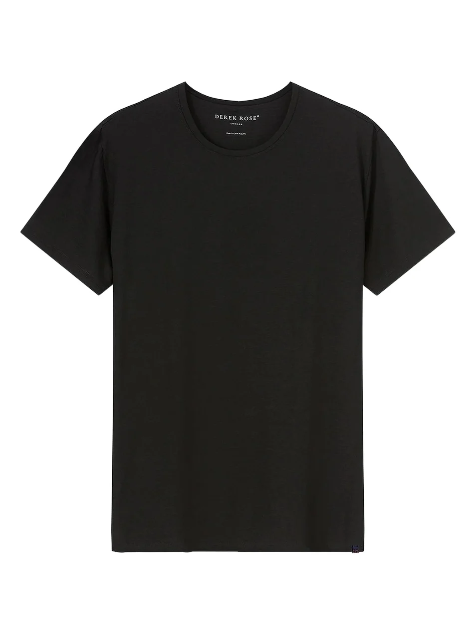 Derek Rose Men's Basel Stretch Crewneck T-Shirt