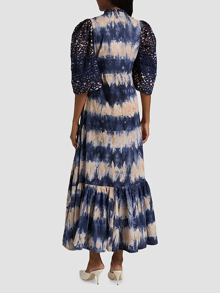 Busayo Women's Lola Plunging V-Neck Maxi Dress | Thumbnail 5