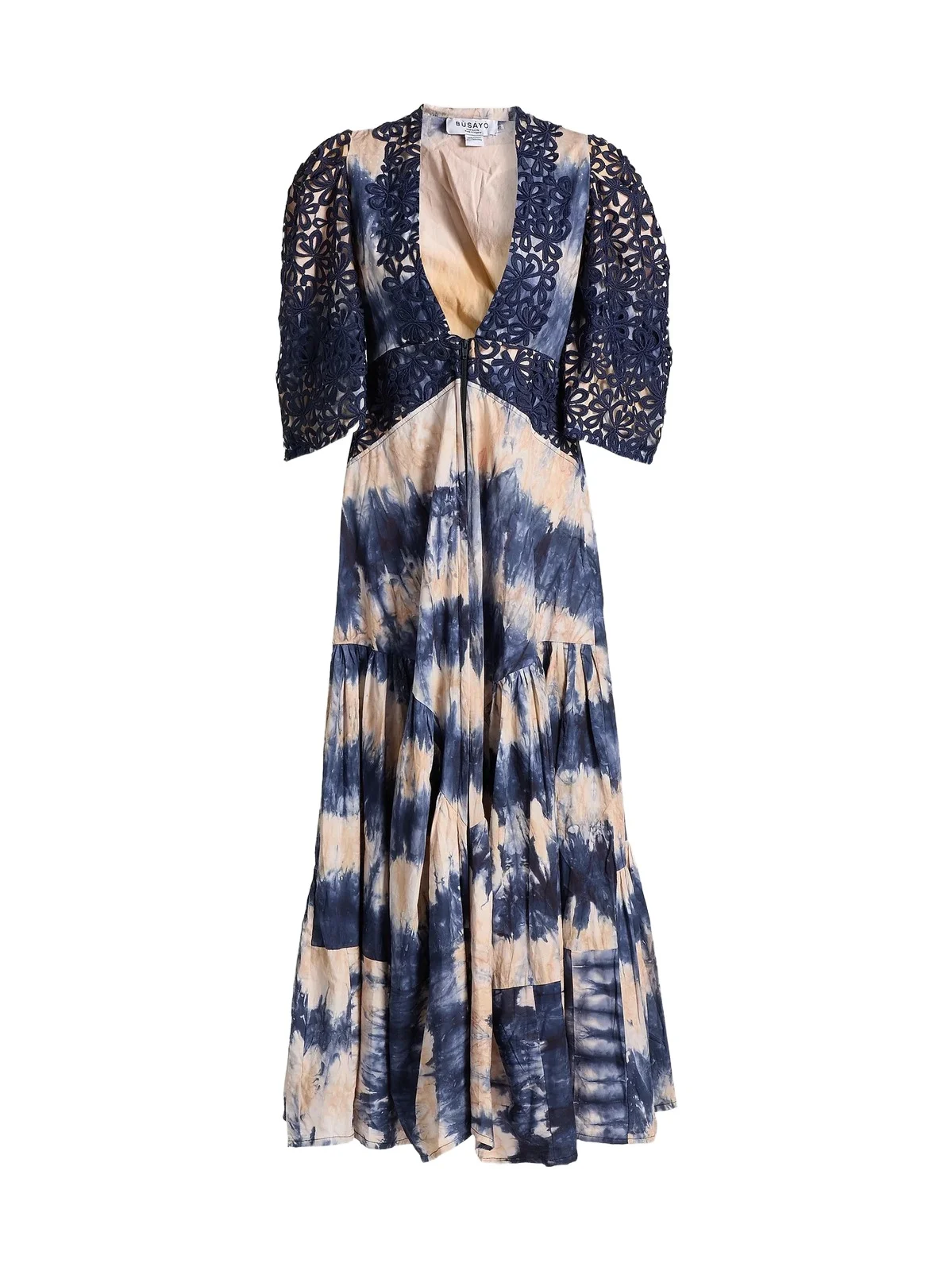 Busayo Women's Lola Plunging V-Neck Maxi Dress