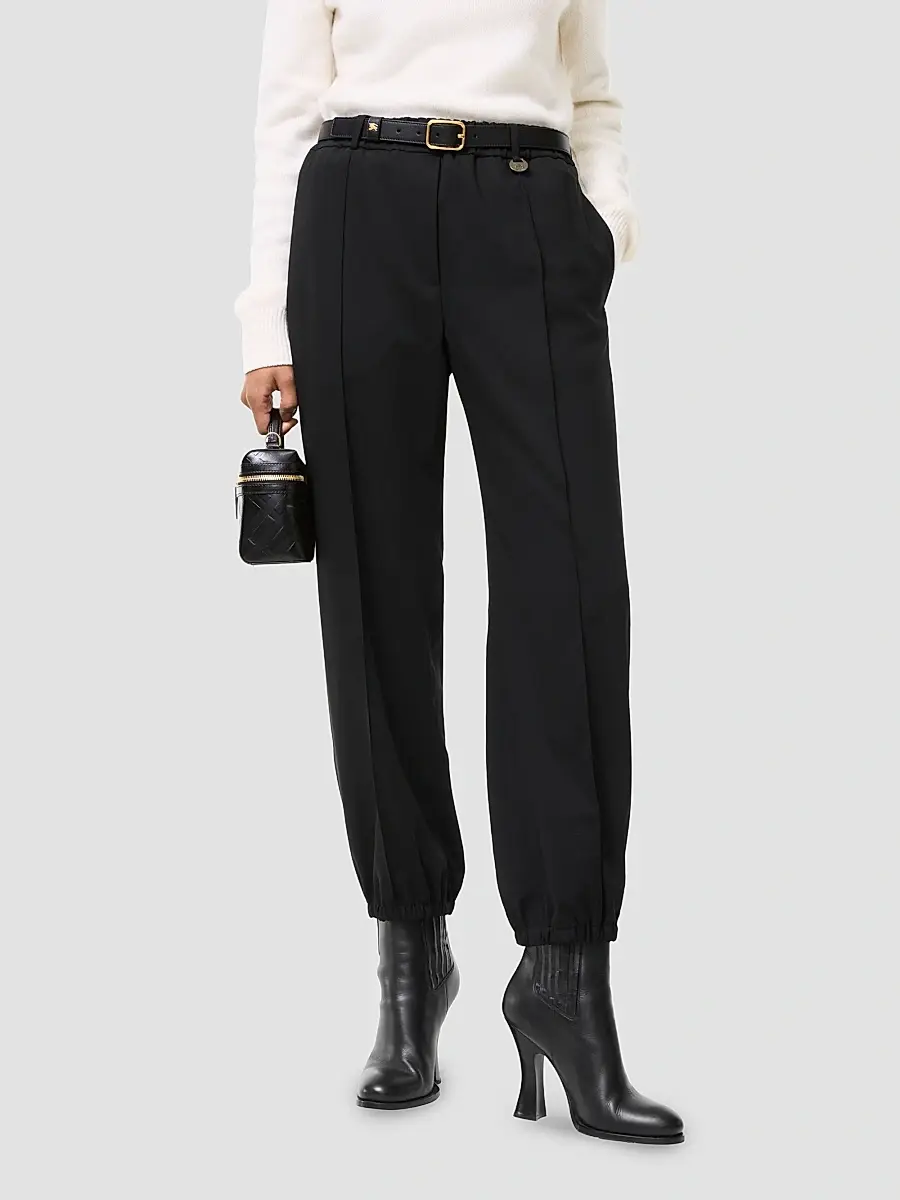 Burberry Women's Wool Jogging Pants | Thumbnail 2 Burberry Women's Wool Jogging Pants | Thumbnail 2