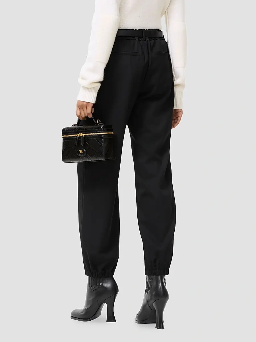 Burberry Women's Wool Jogging Pants | Thumbnail 3 Burberry Women's Wool Jogging Pants | Thumbnail 3