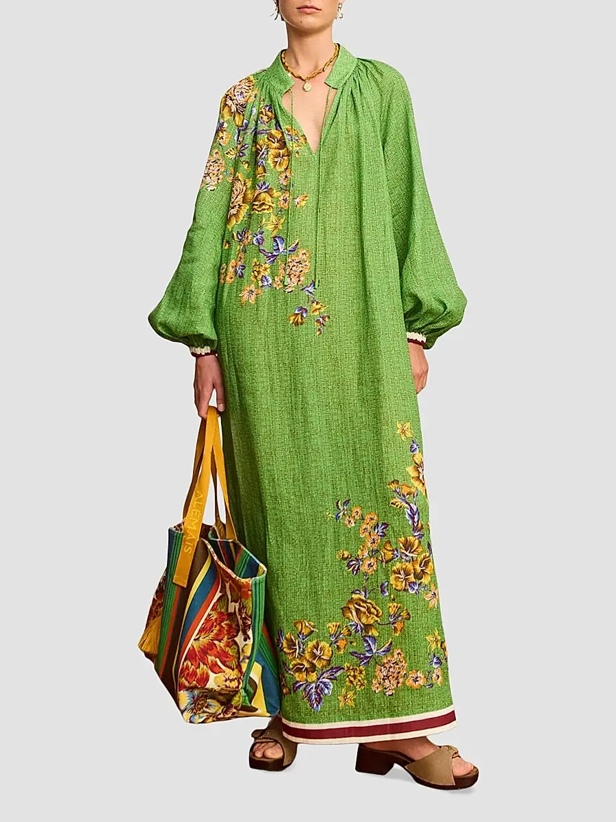 ALÉMAIS Women's Phyllis Floral Dress | Thumbnail 2 ALÉMAIS Women's Phyllis Floral Dress | Thumbnail 2