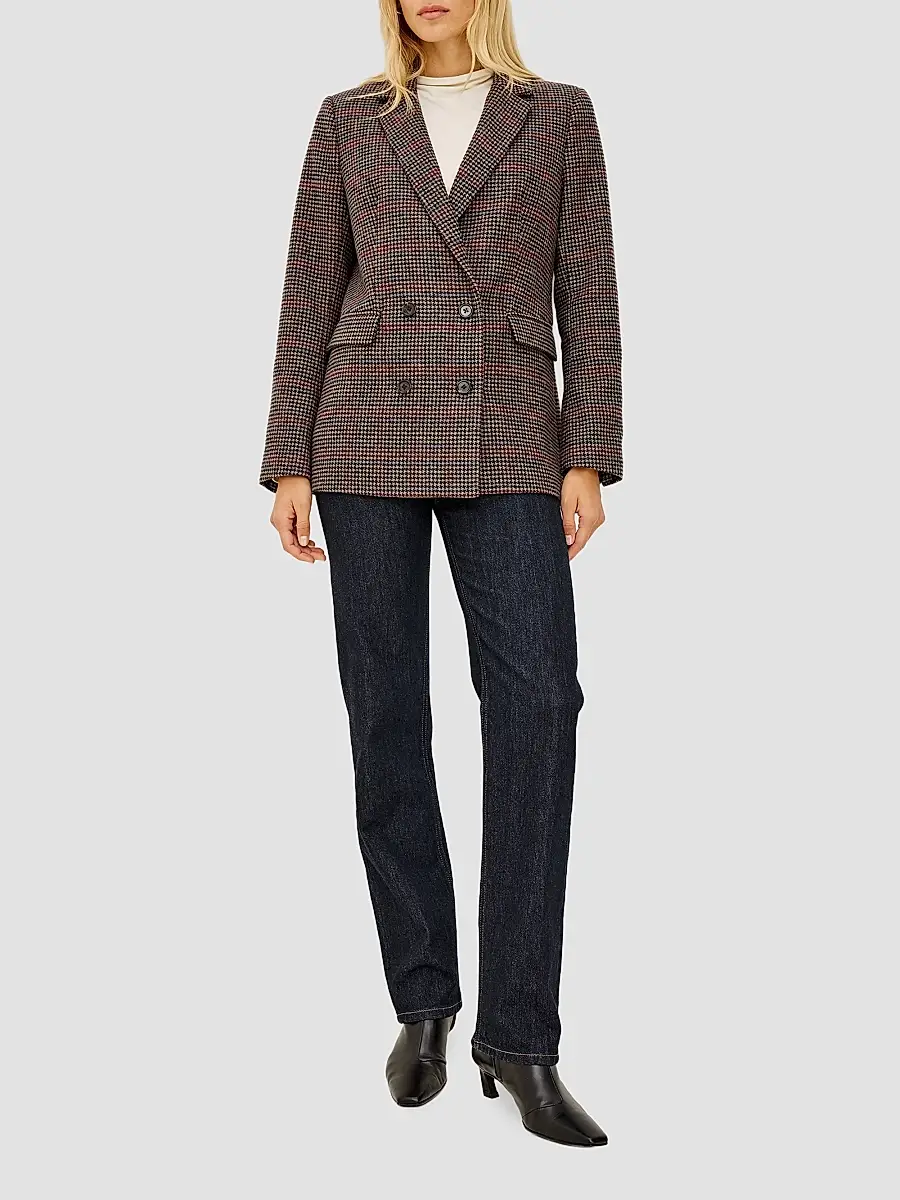 RAILS Women's Jac Houndstooth Double-Breasted Blazer | Thumbnail 6 RAILS Women's Jac Houndstooth Double-Breasted Blazer | Thumbnail 6