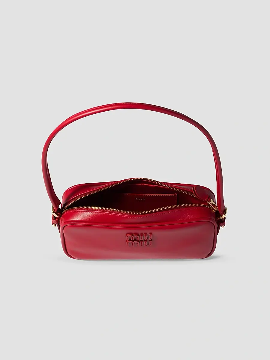 Miu Miu Women's Leather Pouch | Thumbnail 5 Miu Miu Women's Leather Pouch | Thumbnail 5