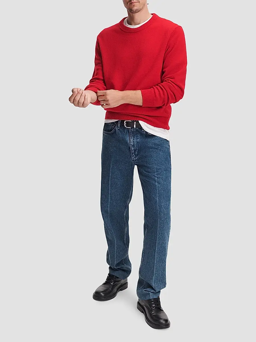 rag & bone Men's Vernon Cashmere Crewneck Sweater | Thumbnail 2 rag & bone Men's Vernon Cashmere Crewneck Sweater | Thumbnail 2