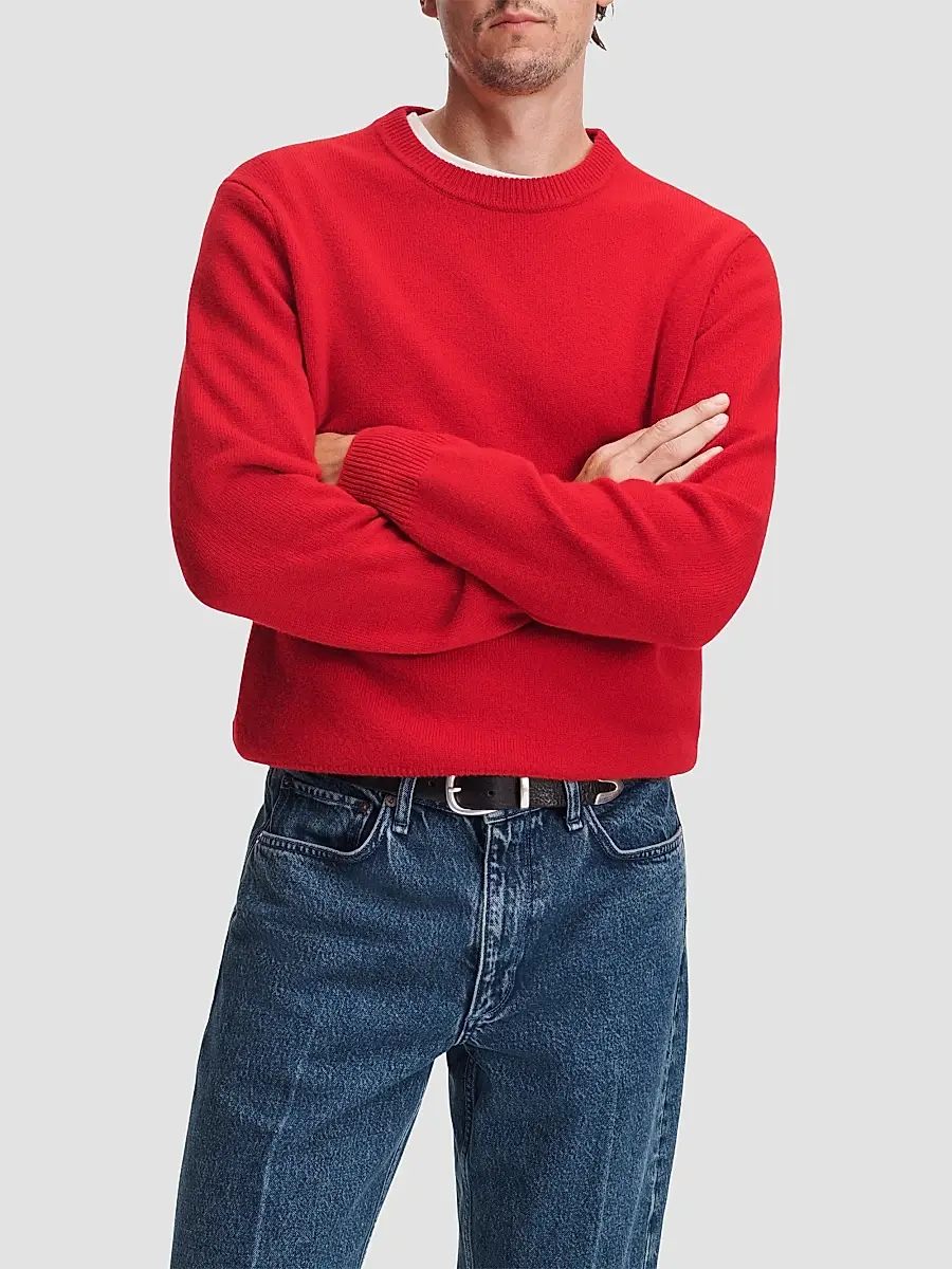 rag & bone Men's Vernon Cashmere Crewneck Sweater | Thumbnail 5 rag & bone Men's Vernon Cashmere Crewneck Sweater | Thumbnail 5