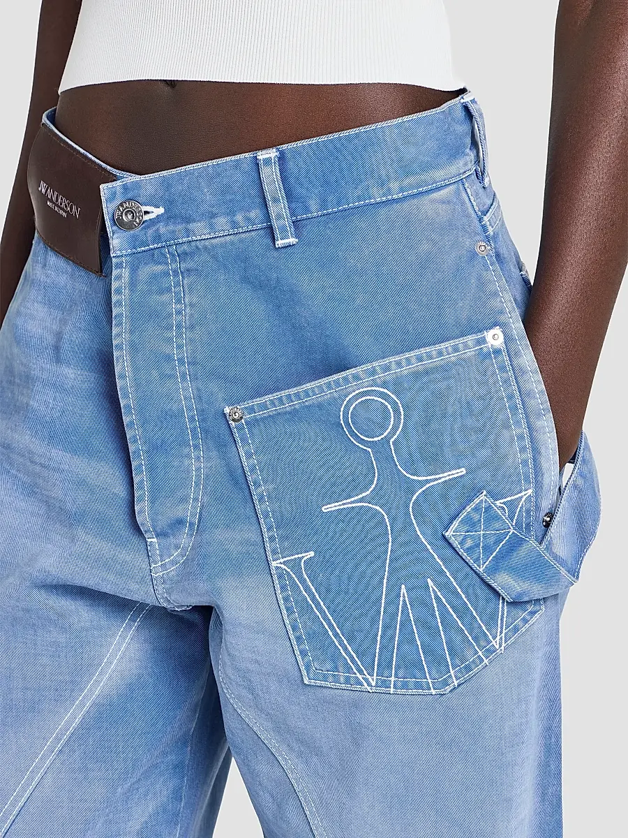 JW Anderson Women's Twisted Workwear Jeans | Thumbnail 3 JW Anderson Women's Twisted Workwear Jeans | Thumbnail 3