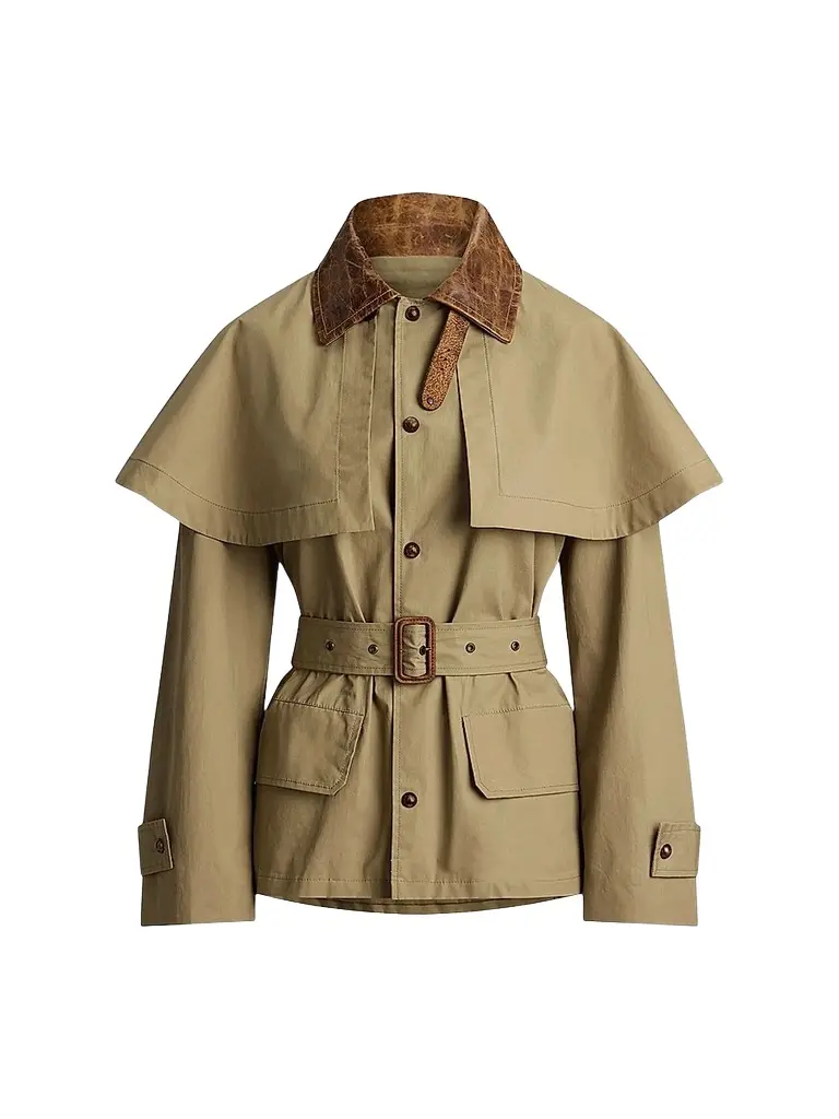 Ralph Lauren Collection Women's Brannigan Cotton-Blend Coat